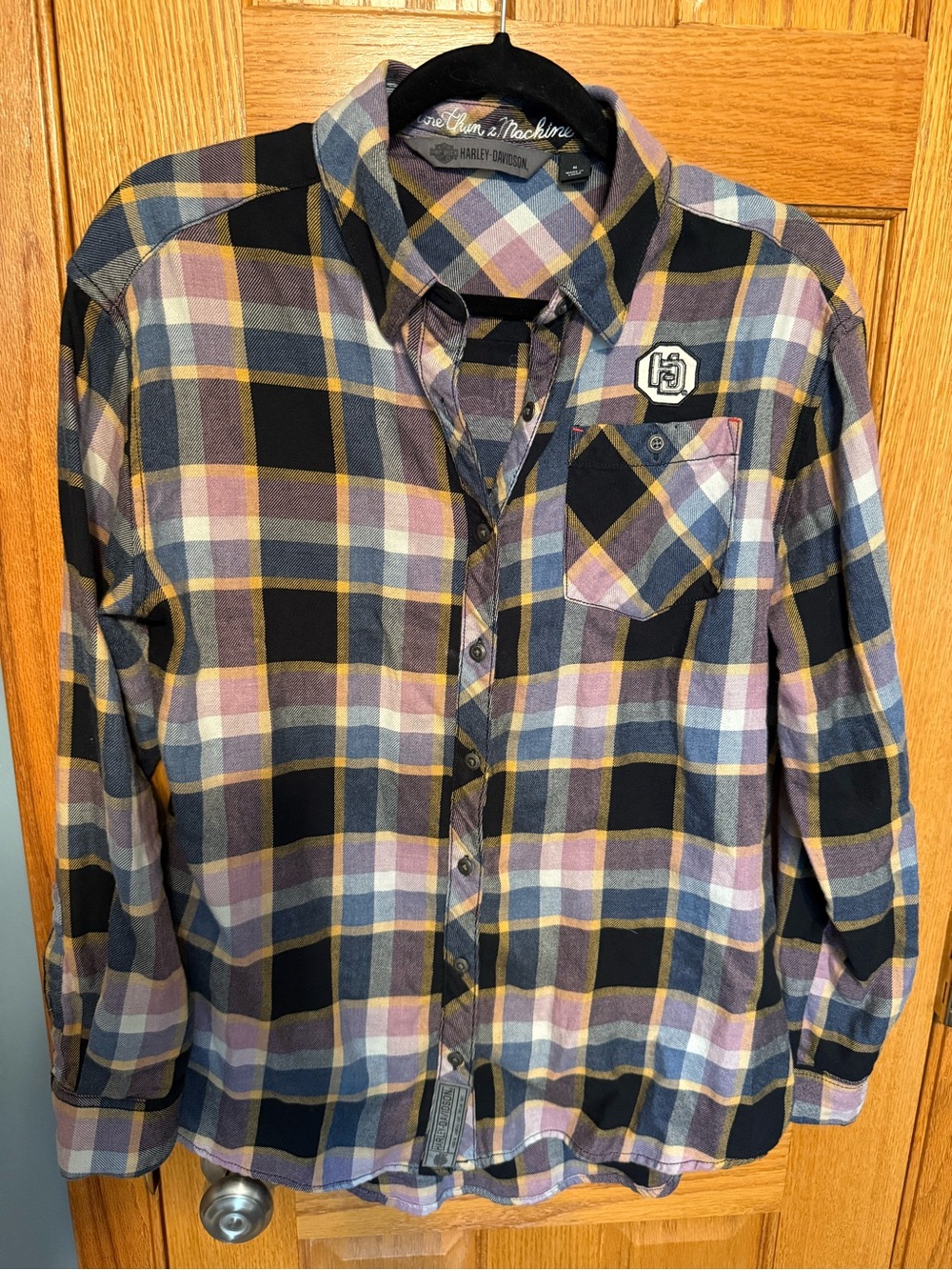 Harley-Davidson Women’s Plaid Button-Down Shirt